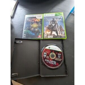 BioShock 2 - Destiny - Gears of War 2‎ -  Xbox 360 Games Lot